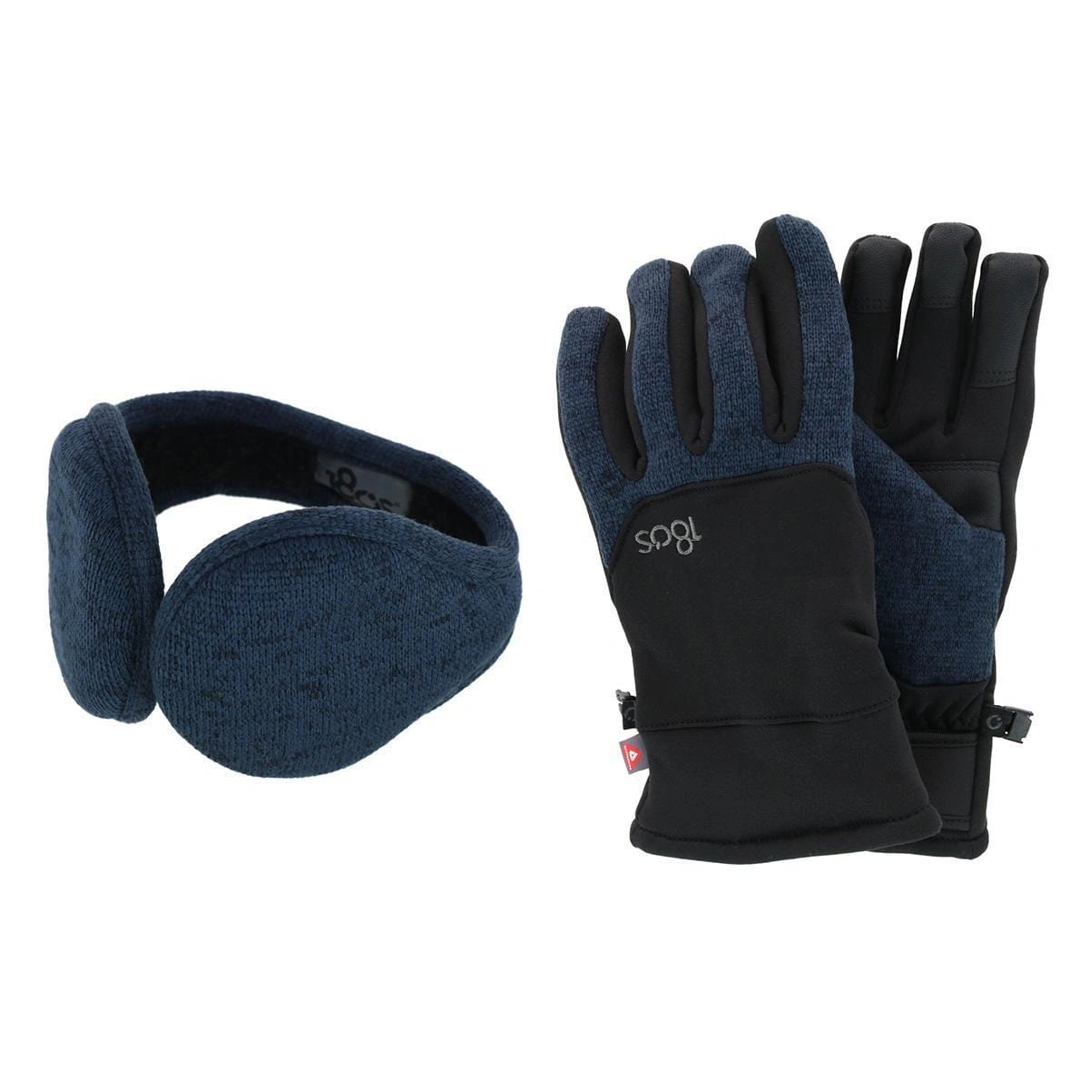 Warm Winter Touchscreen Gloves & Earflap Set - Perfect for Winter Adventures!